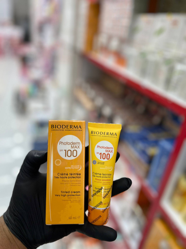 ضدآفتاب رنگی spf100